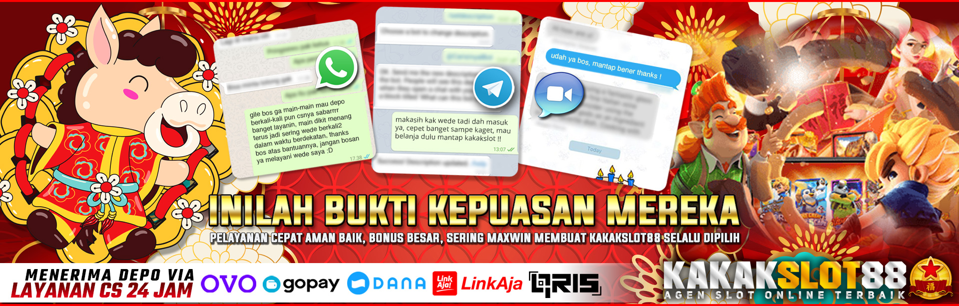 SLOGAN KEPUASAN BUKTI 