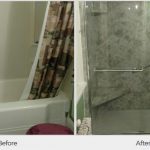 Bath tub before and after in Scottsdale, AZ