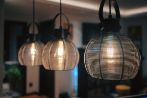 A group of lights in a Prescott Valley home